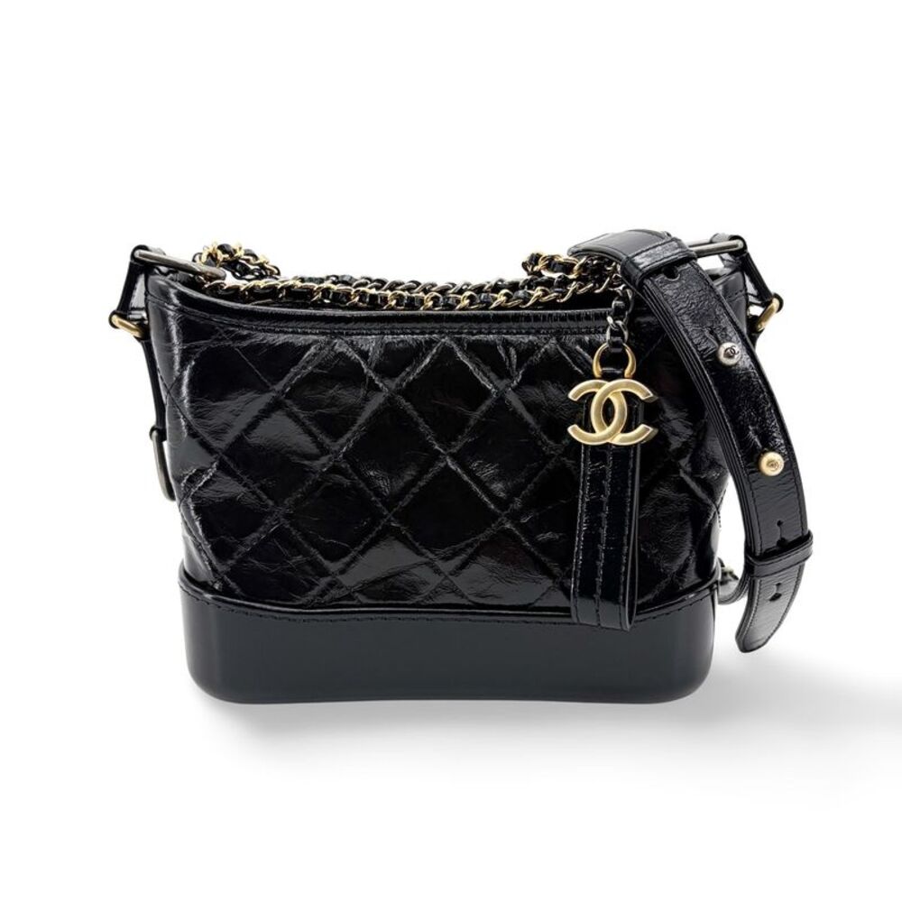Chanel Small Gabrielle Hobo Bag Black